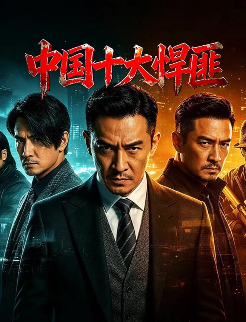 AI纪录片《中国十大悍匪》海报